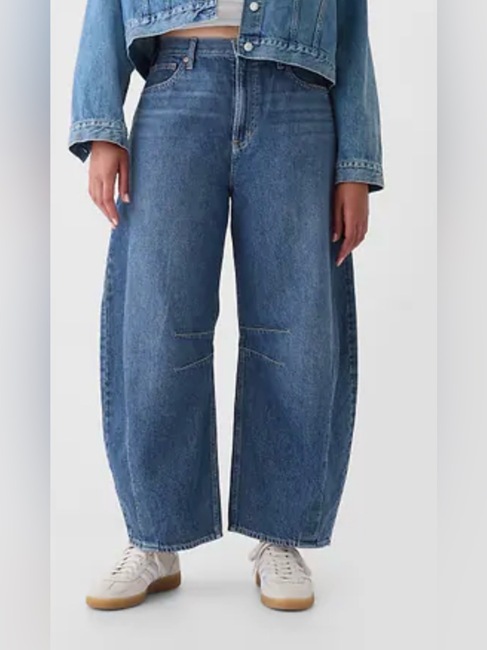 Gap horseshoe high rise jeans